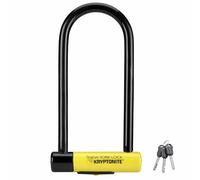 Kryptonite New York LS - Candado de Seguridad para Bicicleta, Unisex Adulto, Cerradura, GK002161, Amarillo, Long Shackle