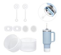 Kryzalite 8 unidades aplicables a tapones de salida Stanley y cubierta de paja para botas Stanley Cup 1.0 y 2.0, accesorios Stanley Cup 40 oz