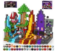 Kryzomat Bloque de construcción magnético 200 pcs para niños