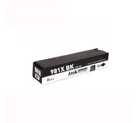KRZkwA Cartucho de Tinta para impresoras de Color empresariales de Toda la página 556xH 586DN E58650DN E55650 Funciona con 981 981X Modelos(HP981X Black)
