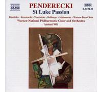 Krzysztof Pende St Luke Passion (Wit, No and Choir of Pol (CD) (Importación USA)