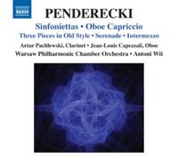Krzysztof Penderec Penderecki: Sinfoniettas/Oboe Capricc (CD) (Importación USA)