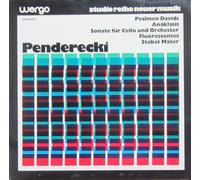 Krzysztof Penderecki - Psalmen Davids / Anaklasis / Sonate Für Cello Und Orchester / Fluorescences / Stabat Mater - WERGO - WER 60 020