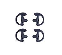 KS K-STORM - Molde de silicona para radio (2 pares, tamaño pequeño), color negro