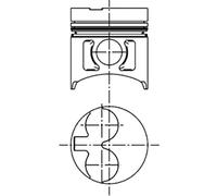 KS kolbenschmidt 40 253 600 Motor Salas
