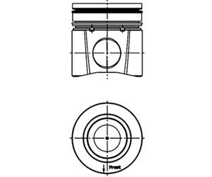 KS kolbenschmidt 40 588 600 pistón