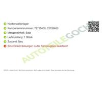 KS kolbenschmidt 77 834 600 NWL Juego de