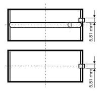 KS kolbenschmidt 77 846 600 Principal Juego de rodamientos