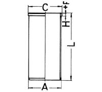 KS kolbenschmidt 89 734 190 Cilindro de büchse