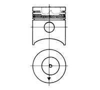 KS kolbenschmidt 93 063 960 Assembly