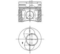 KS kolbenschmidt 99 471 600 pistón