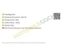 KS kolbenschmidt CB de 1450 a STD Cojinete de biela