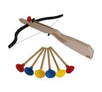 KS Stephan Ballesta @ -1 Individual + 6 Flechas Madera Beidh??ndig Ballesta Juego de objetivo de ballesta