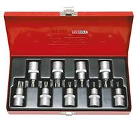 KS Tools 1/2 922.1890 Juego de 9 llaves de vaso destornillador TORX T20 - T60