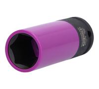 KS Tools 1/2" Llantas de Aluminio Llave de Vaso Kraft Robusto, Largo, 23mm