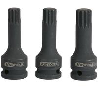 KS Tools - 1/2" Llave de vaso especial XZN M16 larga, 75 mm L