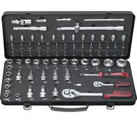 Ks tools 1/2" Set de Llaves de Conexión, 77-tlg. 1/4" + 1/2" Ultimate