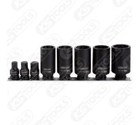 KS TOOLS 1/2" Spezial-Gelenkwellen-Stecknuss-Satz, 8-tlg.150.1750 Ejes