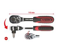 KS TOOLS 1/4" CHROMEplus Llave De Cambio De Bit, 115mm 918.1495