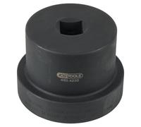 KS TOOLS 1" Achsmuttern-Schlüssel mit Führungsbund, 12-kant, 95 mm 460.4235