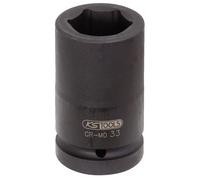 Ks tools 1" Casquillo de Fuerza Hexagonal, Largo, 60mm