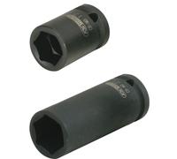 KS TOOLS 1" Llave de Vaso Kraft, Toma para Camión Pernos de Rueda, 2-tlg 33mm
