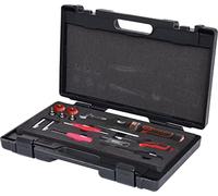 KS Tools 100.1180 - Pack de 10 piezas con bandeja de herramientas para sistemas de control de presión de ruedas (tamaño: 1/3)