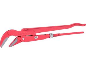 KS Tools 112.2000 - Llave para apretar tubos en ángulos, acodado 45°, forma sueca (tamaño: 2")