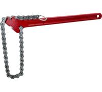 KS Tools 114.0040 - Llave de cadena para tubos, campo de trabajo hasta diámetro 110 mm (tamaño: 4.1/2")