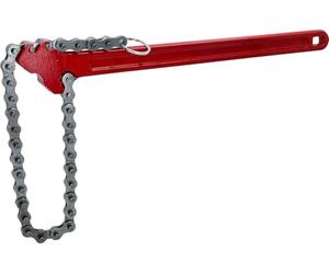 KS Tools 114.0040 - Llave de cadena para tubos, campo de trabajo hasta diámetro 110 mm (tamaño: 4.1/2")