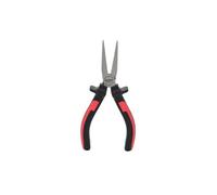 KS Tools Alicate de boca plana Ergotorque 115.1016, dentados, mango de 2 componentes, 160 mm