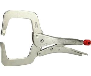 KS Tools 115.1071-E Pinza de presión para soldadura, 270 mm, colgador