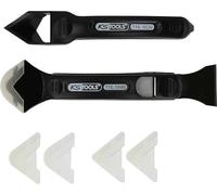 KS Tools 116.1050 Conjunto de cortador y rasqueta FUGENFIX para silicona, 7 pzs