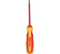 KS Tools 117.0502-E Destornillador ERGOTORQUE VDE, ranurado, 2,5 mm, colgador