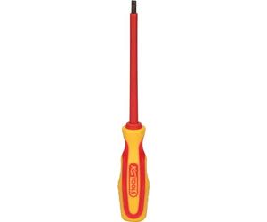 KS Tools 117.0508-E Destornillador ERGOTORQUE VDE, ranurado, 4 mm, colgador
