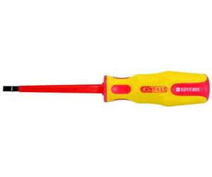 KS Tools 117.0512 Destornillador ERGOTORQUE VDE, ranurado, 5,5 mm