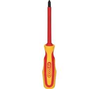 KS Tools 117.0526-E Destornillador ERGOTORQUE VDE, PH #2, colgador