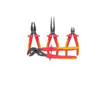 KSTools 117.1100-4 Piezas VDE Juego de Alicates Ergotorque Punta Zangenset