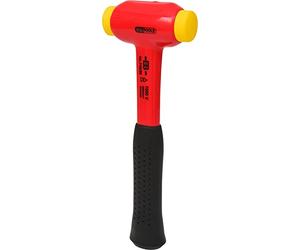 KS Tools 117.1127 - Martillo anti-rebote aislado (diámetro 35 mm)