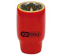 KS Tools 117.1228 - Llaves de vaso VDE hexagonales (tamaño: 28 mm, 1/2")
