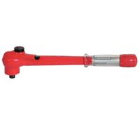 KS Tools 117.1300 - Llave dinamométrica aislada con cabeza de carraca reversible (5-50Nm, 1/2")