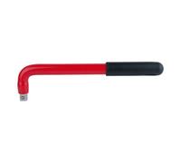 KS Tools 117.1403 Llave acoplable de 1/2" en ángulo con aislamiento protector