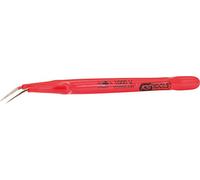 KS Tools 117.1624 - Pinza aislada, curvada (tamaño: 15, 5 mm)
