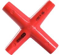 KS Tools 117.1708 - Llave en cruz aislada (tamaño: 13 x 17 x 19 x 22 mm)