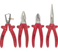 KS Tools 117.1760 - Pack de 4 piezas con alicates Classic para 1000 V