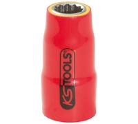 KS Tools 117.3840 - Vaso aislado, 12 cantos (tamaño: 15 mm, 3/8")