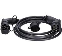 KS Tools 117.7170 Cable de carga efuturo, forma recta, enchufe de tipo 2 a tipo 2, trifásico, hasta 11 kW, 16 A, 400 V, Modo 3, 5 metros