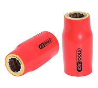 KS Tools 118.3842 Llave de vaso aislada de 3/8", 17 mm