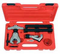 KS Tools 122.0810 Juego de abocinadora oscilante 1/8“ - 3/4“ y 6,0 - 19,0 mm, 6 pzs