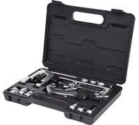 Ks Tools 122.1100 Juego De Rebordeadores Y Manguitos Para Tuberías De Climatización Y Aire Acondicionado